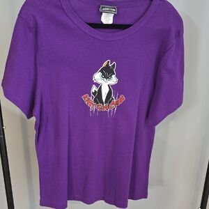 Warner Bros. Looney Tunes Classic Purple Tee